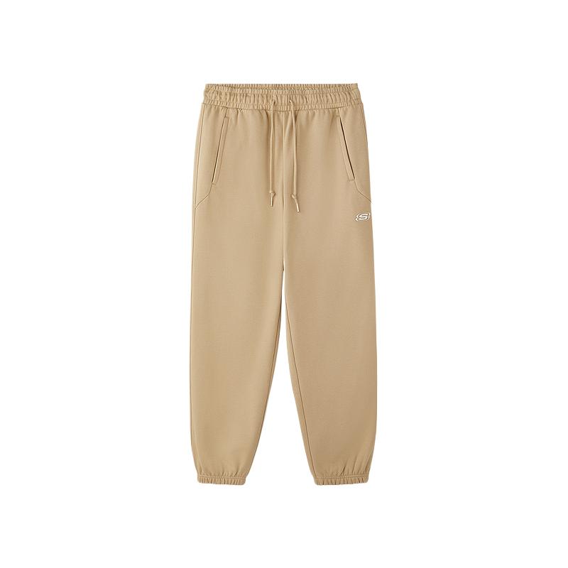 Skechers Comfortable Versatile Soft Fashion Mid-Rise Knitted Sports Pants Men bottoms L125M068-00VC M