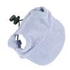 Morbido Tessuto a Coste Cappello da Sole per Animali Domestici Taglio Aperto per le Orecchie Cappello con Ritaglio per Orecchie Corgi Parasole Estivo