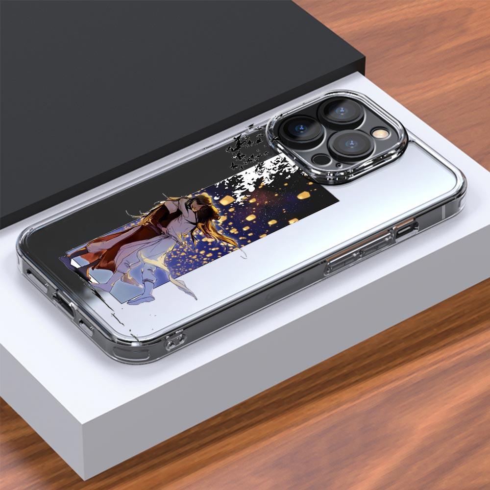 Heaven Official's Blessing For iPhone 15 14 13 11 12 Pro Max X XR XS Phone Case For iPhone 15 14 7 8 Plus SE Clear Soft Cover