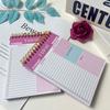 To-Do-Liste Notizblock Tagesplaner Notizblock Zeitplan Wochenplaner Notizblock Einfaches Spiralbuch Schulbürobedarf