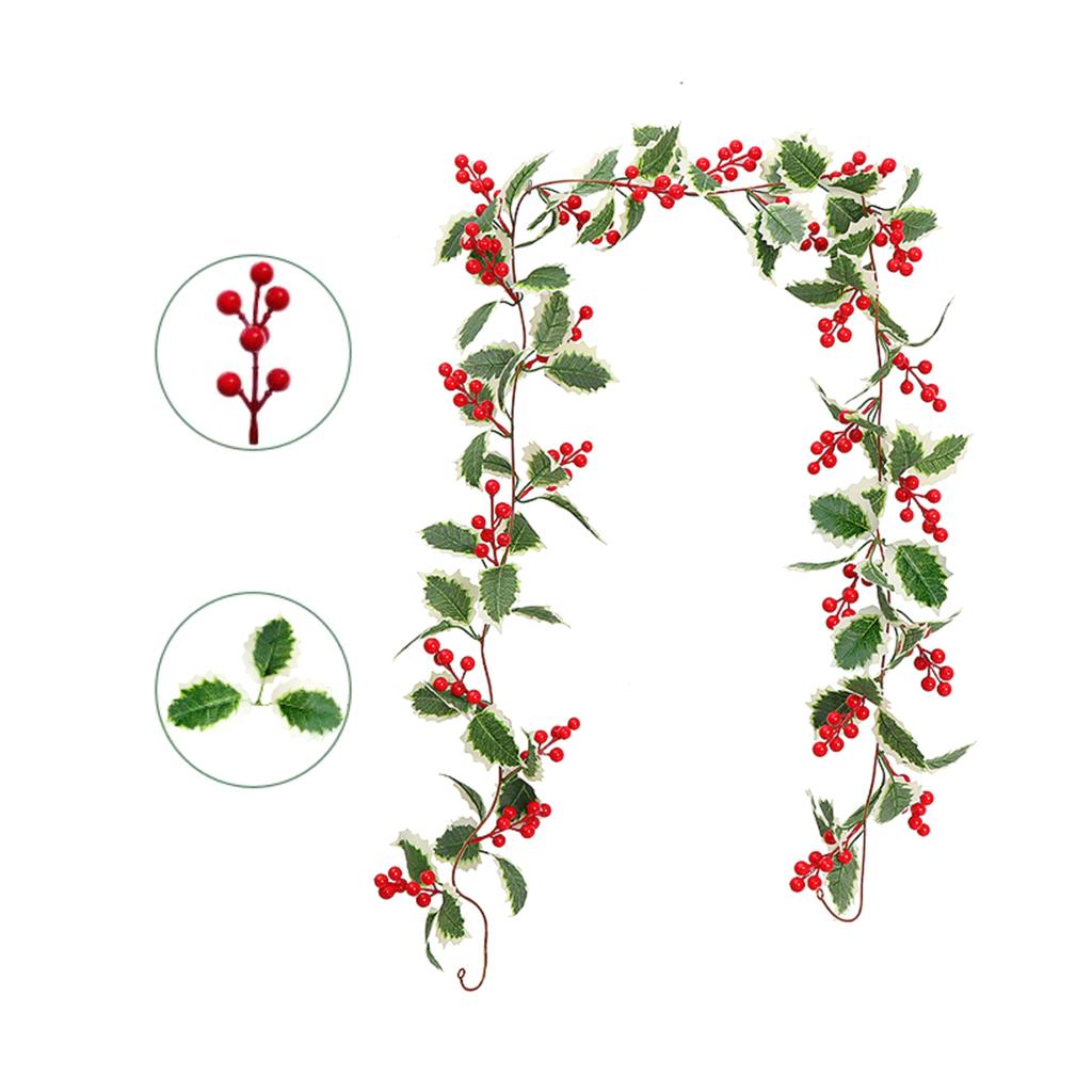 2m Artificial Flower Vine, Fake Flower Vine, Plastic Flower, Pipe Cover, Balcony Decoration