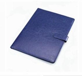 Colorful A4 PU Leather Binder Notebook Pocket File Business Organizer Office Stationery Presentation Folder Customized Logo