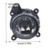 Pair Front Bumper Fog Lights For Mini Cooper One R50 R52 R53 63176925050