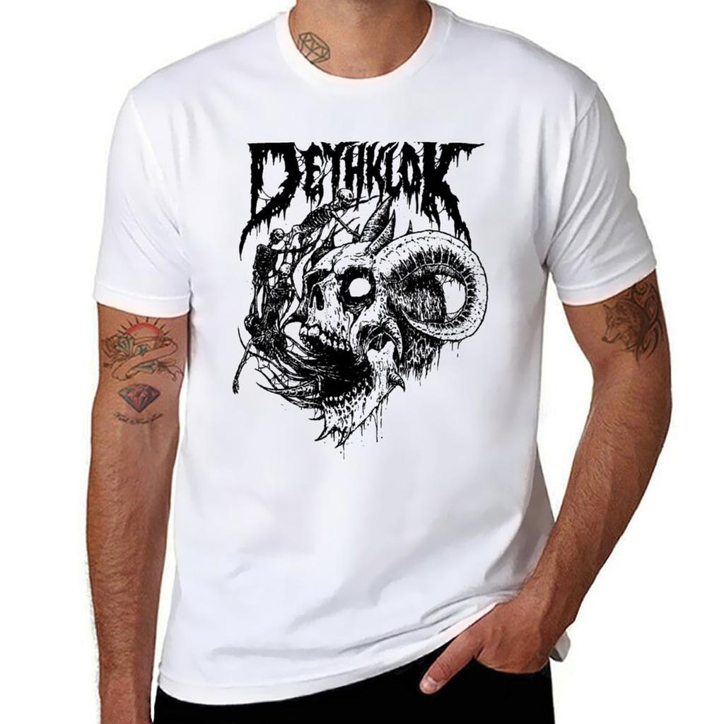 Dethklok Tshirt Casual Simple Design Short Sleeve Shirt