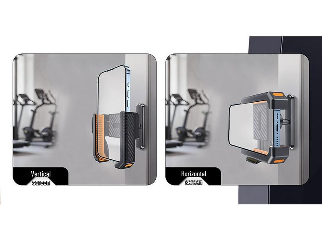 Magnetic Multifunctional Phone Holder for Treadmills, Golf Carts, and Outdoor Sports