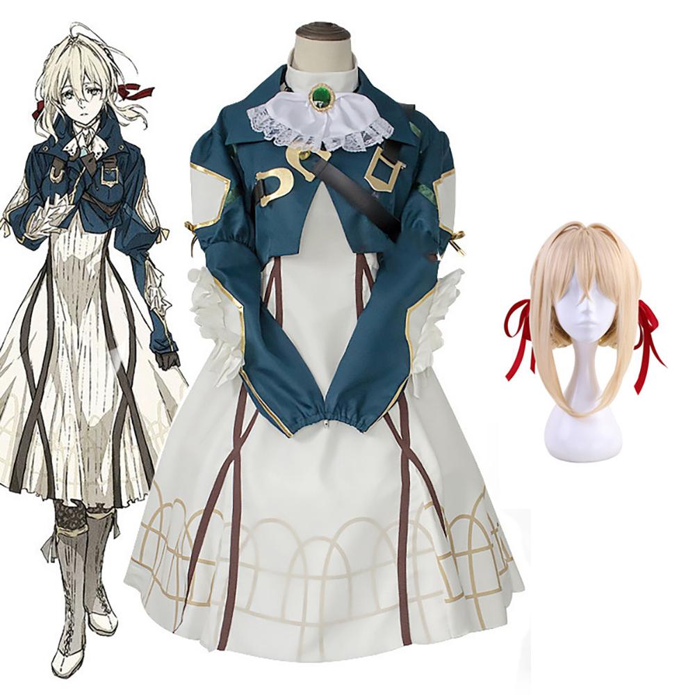 Violet Evergarden Violet Cosplay Costume Outfits Halloween Carnival Suit