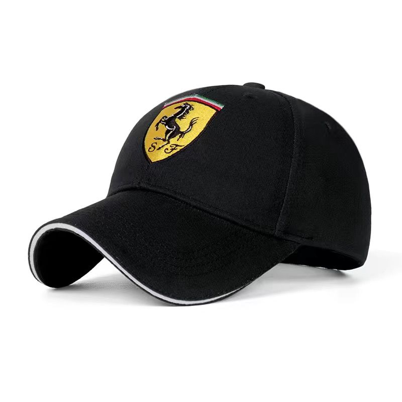 Car Baseball Cap Spring And Autumn Outdoor Universal Adjustable Casual Hats Sunscreen Hat For Ferrari 499P 2022 488 250 F1 458