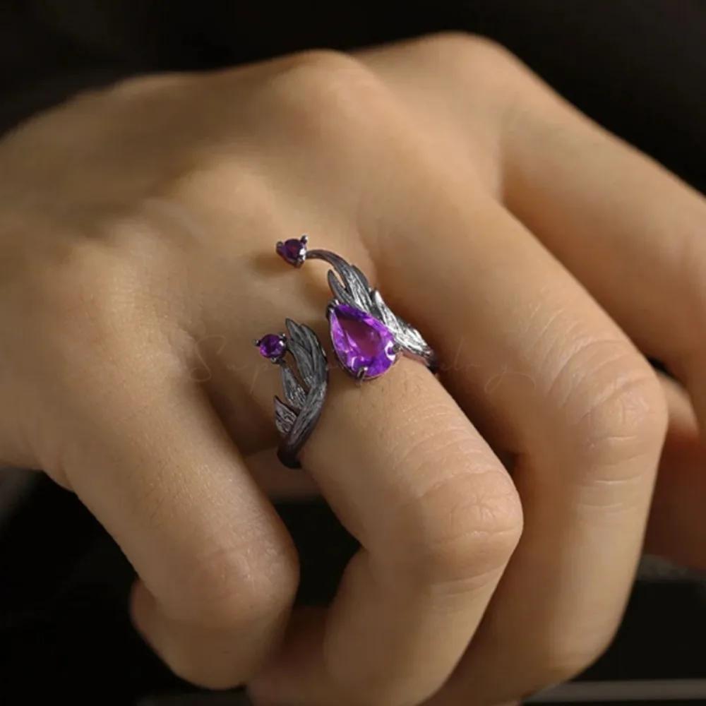 Simple Trend Fashion Retro Gothic Hip-hop Punk Mix Ring Personality Men and Women A Variety of Niche Party Ring Gift Accessories