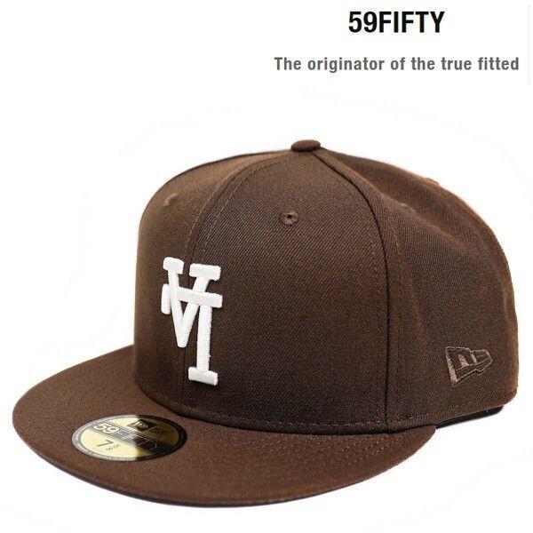 

[USED] LA Dodgers NEWERA 59FIFTY Brown 714