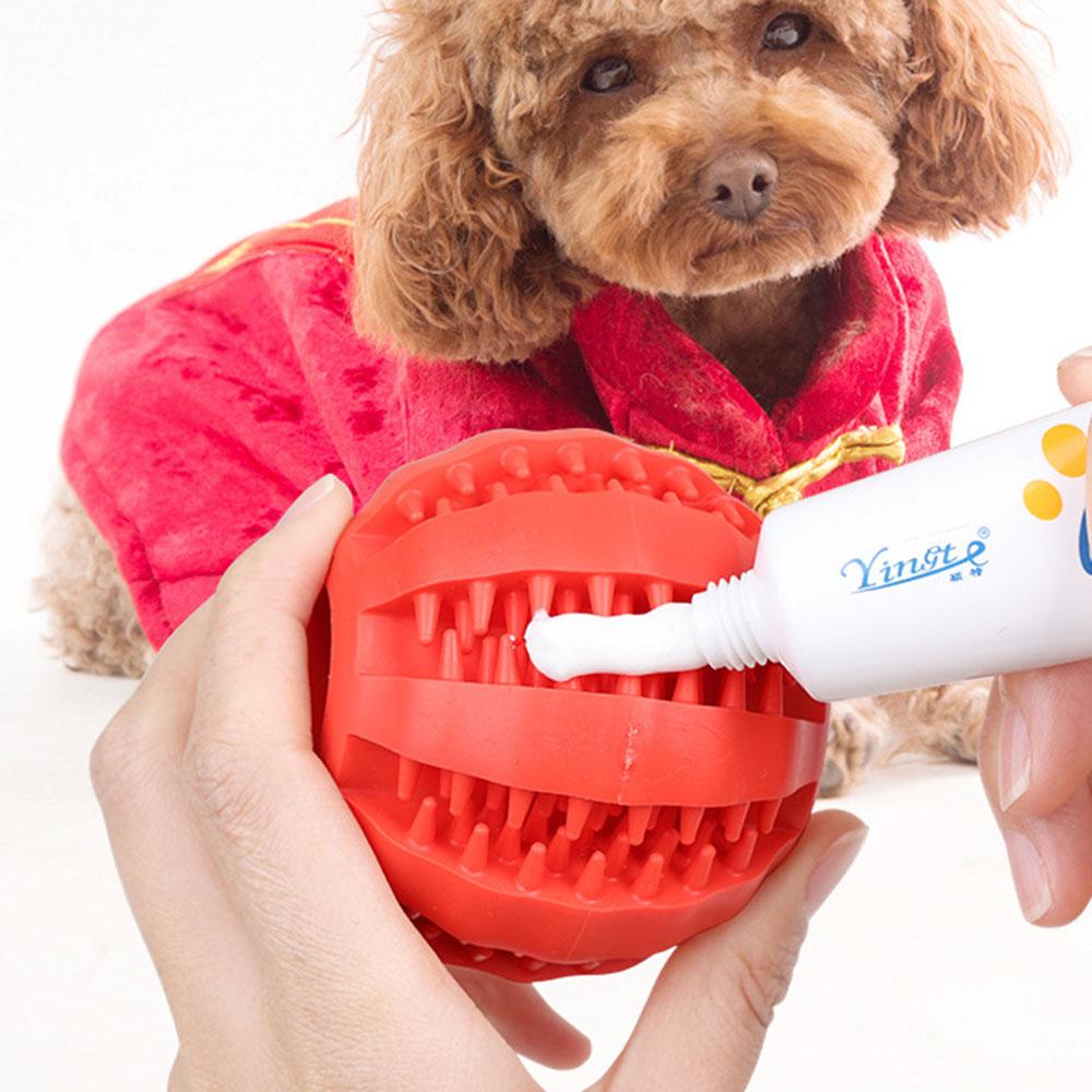 Dog Balls Treat Dispensing Dog Toys Nearly Indestructible Pet Dog Chew Toy Natural Rubber Dog Puzzle Toy Tough IQ Dog Treat Ball