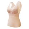 Velvet Seamless Fleece-Lined Women's Warm Vest - No Bra Needed
