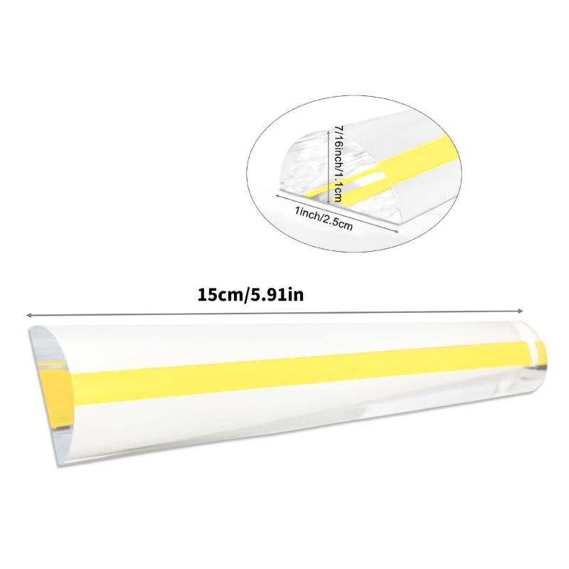 Strong Lightweight Visual Grade Magnifying Bar Shatterproof for Precise Text Observation Jewelers Engineers Travel