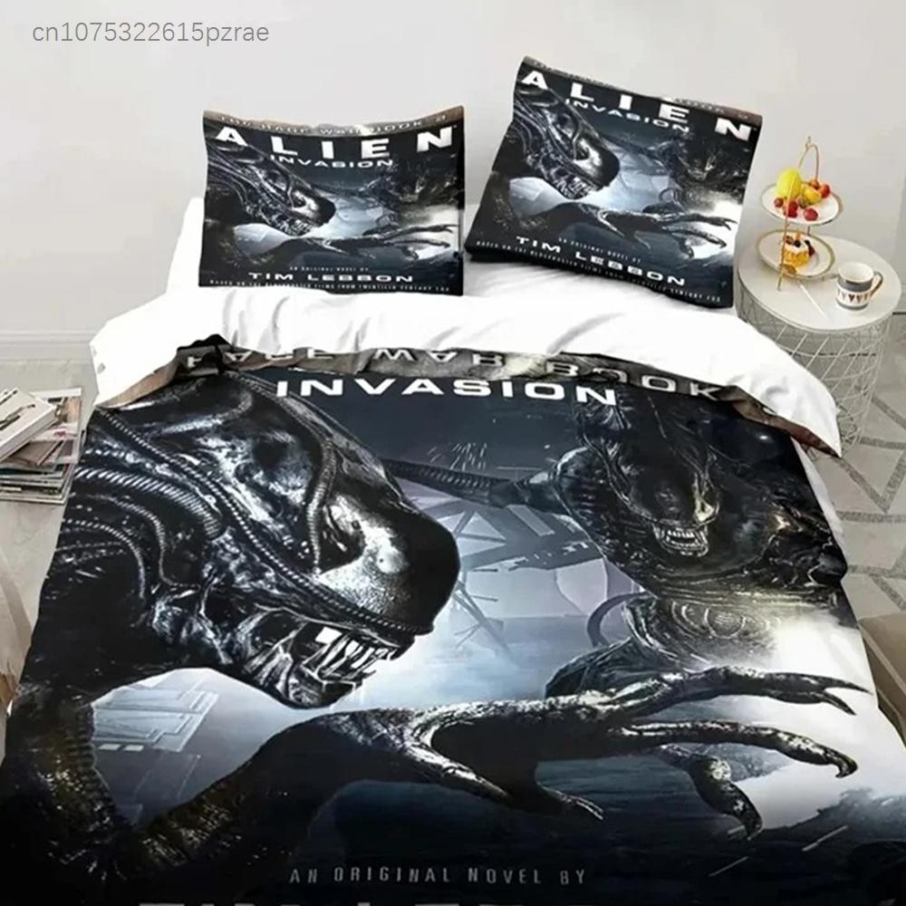 Alien Vs. Predator Predator Movie Bedding Set Bedroom Soft Modern Bedspreads Comefortable Duvet Cover Quilt Cover And Pillowcase