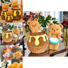 Adorable Honey Bear Plush Toy Soft Cute Cartoon Couple Gift For Kids And Girlfriend