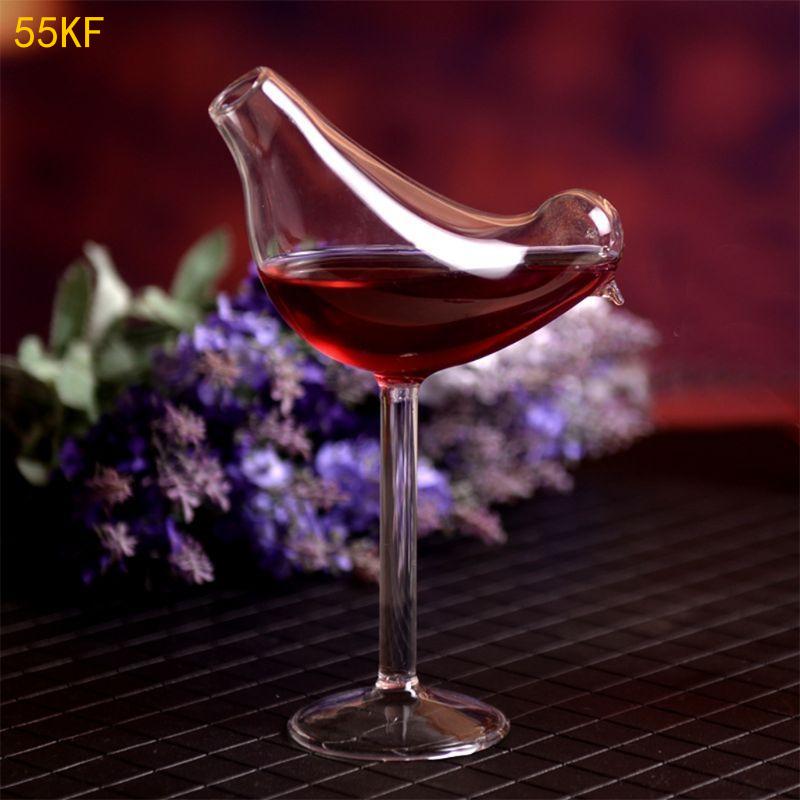 55KF for Creative Bird Design Cocktail Glass Individuality Glass Goblet Valentine’s D
