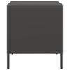Vidaxl Szafki Nocne, 2 Szt., Czarne, 35X39X43,5 Cm, Stal