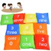 10 Pcs Kids Children Early Education Numbers Toy Bag Colors Sandbag Throwing Sports Game Prop