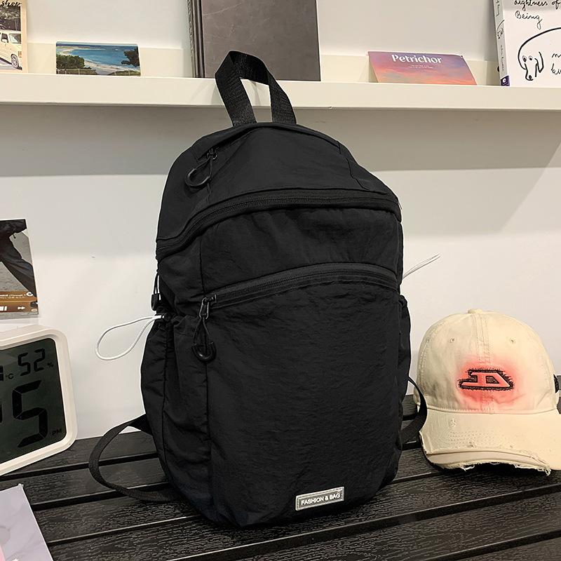 Outdoor Hiking Bag, Lightweight Hiking Bag, Men s and Women s Sports Cycling Bag, Solid Color Lightweight Waterproof Small Backpack