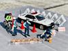 Geocolle 64 164# Car Snap 16a Police ABSPVC dollsaccessories (painted, partially assembled) + die-cast mini car set 321590