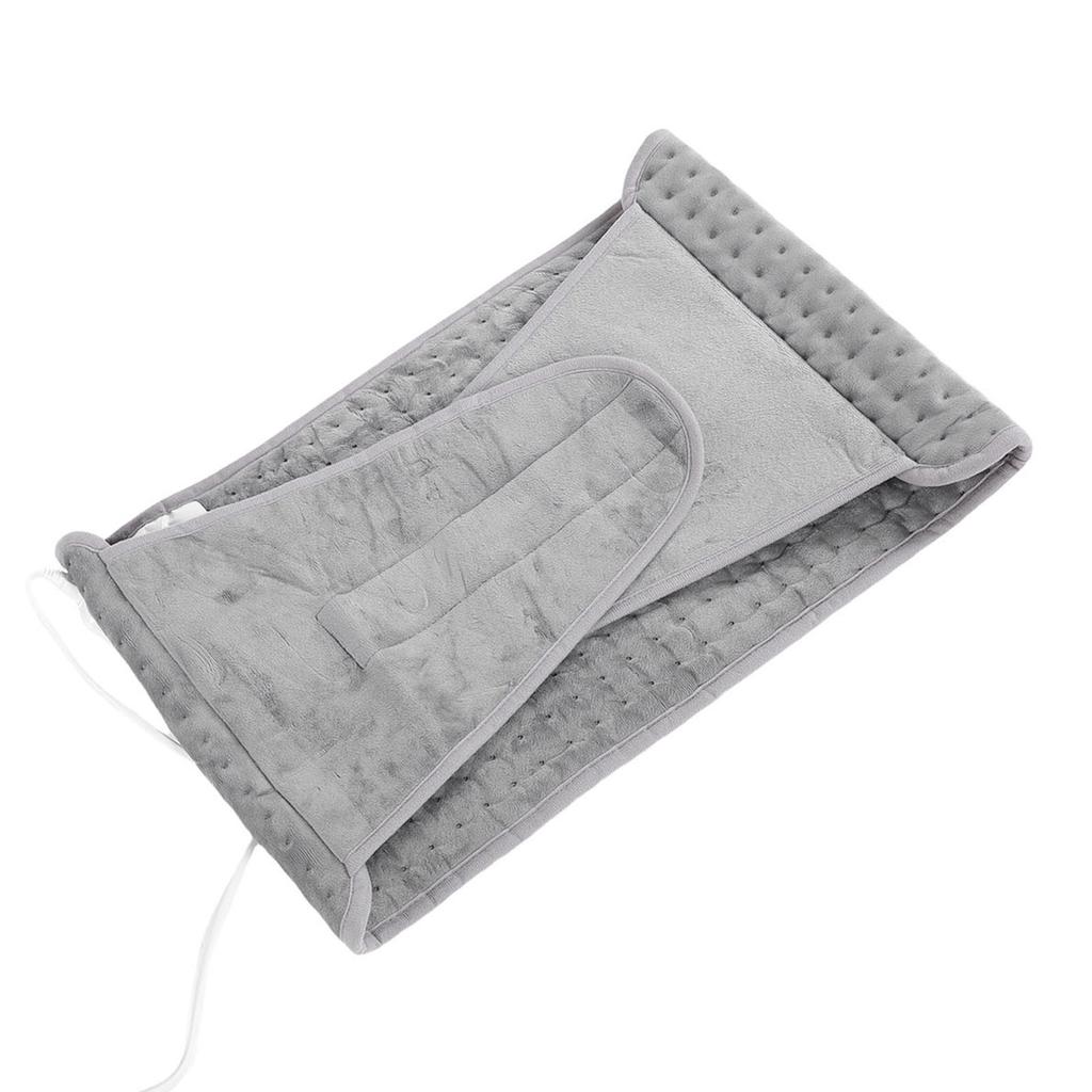 Heating Pad for Back Relief Period Care 10 Temperature Settings 4 Timer Heating Pad Belt with   Silver Gray 12x24 Inch