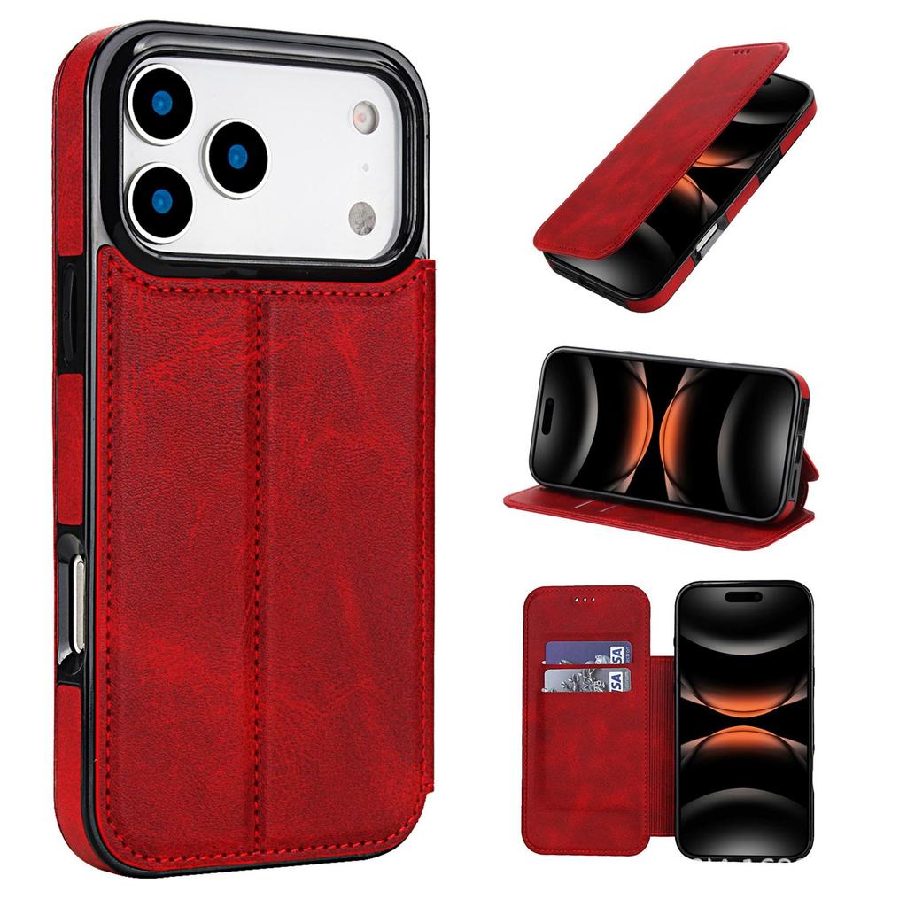 iPhone 17 Pro Max Jazz Flip Card Slot Case - Full Coverage Fashion