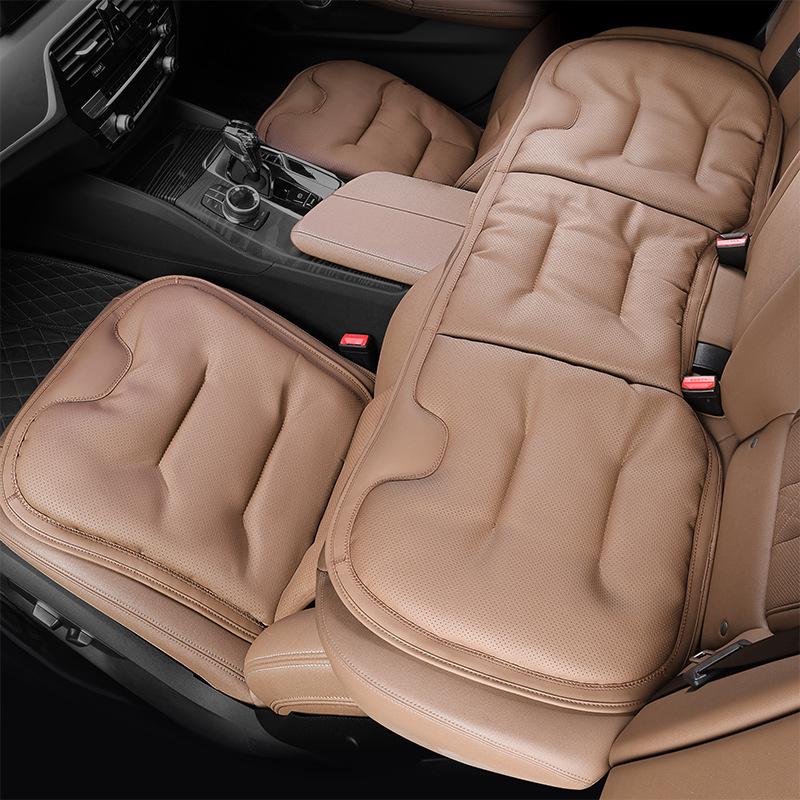 Xiaomi Ventilated All-Season Car Seat and Lumbar Support Cushions for Mercedes-Benz and BMW, with Integrated Rear Seat Trim.