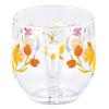Yamaka Shoten X Language of Glass by Hibiya Microwave Day Birthday Made In HIBIYA-KADAN "The Flowers Tulip" Heat-Resistant Mug, 270ml, Diameter