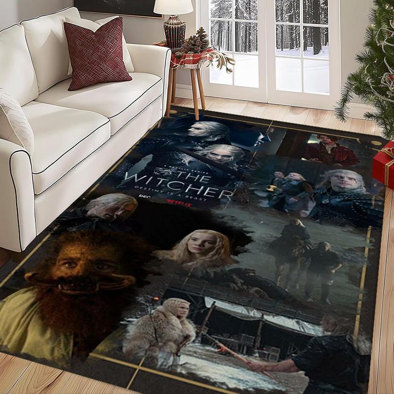 The Witcher's Fury carpet Living room and bedroom mats printing Dormitory decoration Room Fashion
