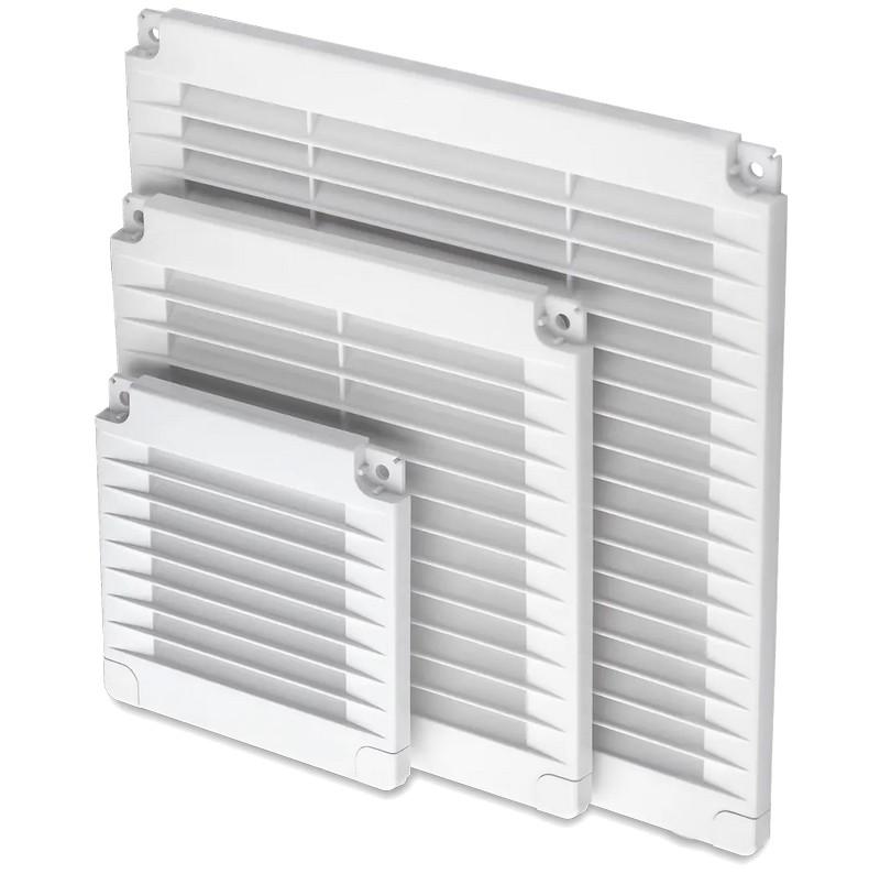 Ventilation Grille With Plugs 100*100Mm White - Rx 02-313