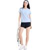 Anta Plain Round Neck Pullover Short Sleeve Sports Simple Comfortable Shorts Set Women Sets 962527205-4