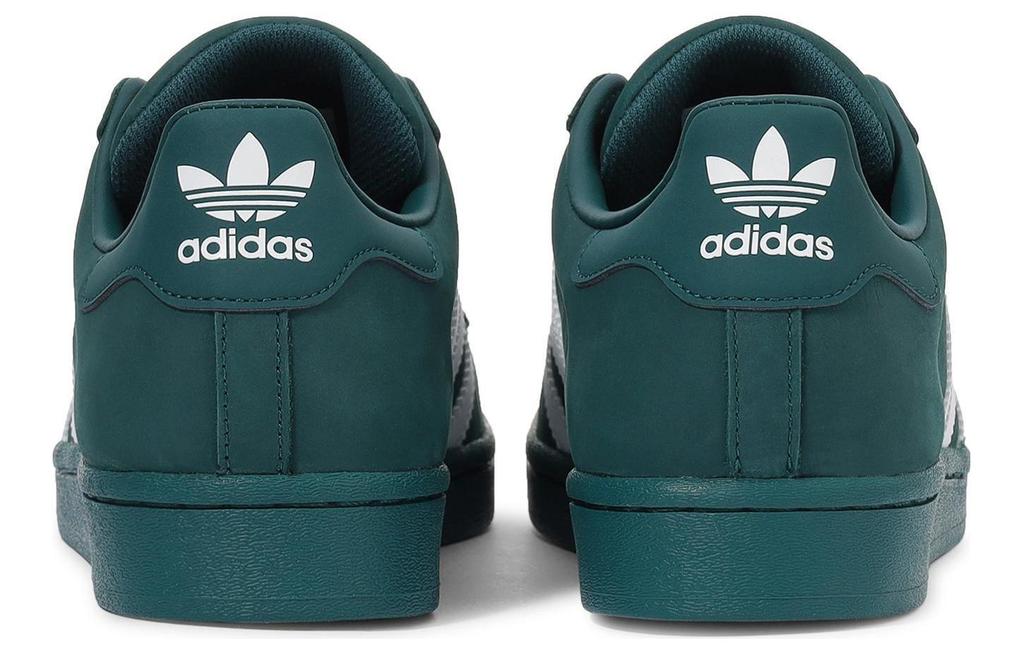 adidas Originals SUPERSTAR Scarpe da Skateboard Basse Unisex Verde Bianco ID0994