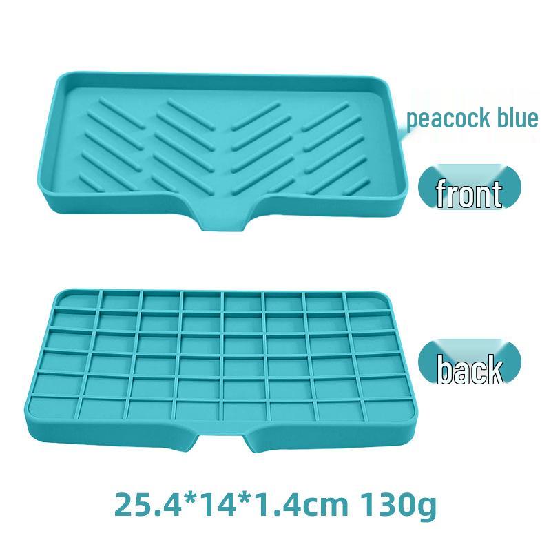 Silikon-Seifenschale im japanischen Stil: Kreatives Ablaufrinnen-Aufbewahrungsfach für Bad und Küche