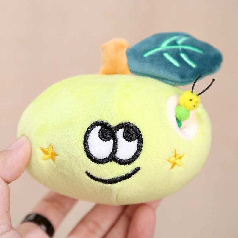 Apple Plush Toy Keychain With Pp Cotton Filling For Kids And Adults