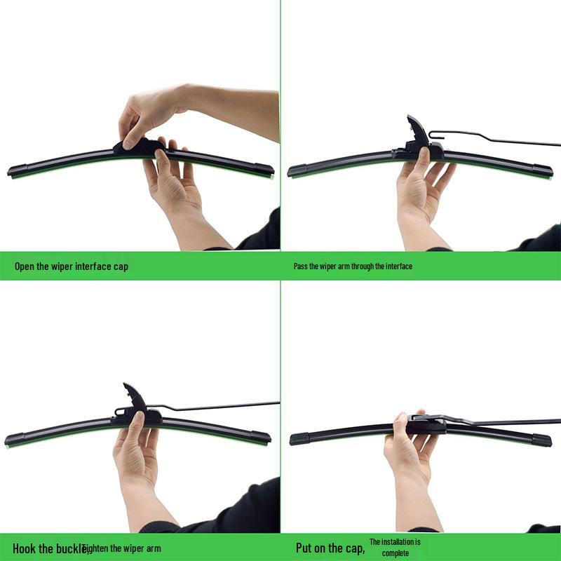 Bo Zhou Silent Wiper Blades for Changan Eado, CS35, CS75, CX20, Yuexiang V3/V5/V7