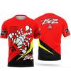 MotoGP UK Grand Prix Champion Marco Bezzecchi# 72 Rennanzug Radsport Oberteil Schnell 2026 Trocknendes Rundhals Kurzarm T-Shirt