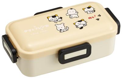 Skater Bento Kutusu 530ml Antibakteriyel Kabarık Kubbe Kapaklı Kadınlar İçin Japonya'da Üretilmiştir Tama Lens PFLB6AG &