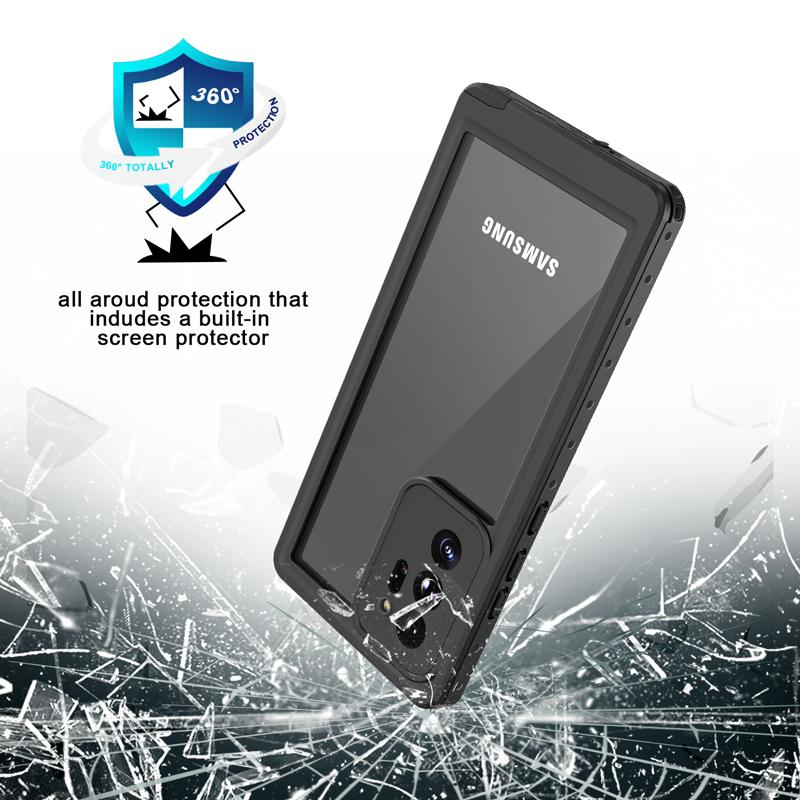 Professional 10 Meter Waterproof Case For Samsung Note20 Ultra Note10 Plus Note9 8 S21 S20 S10 S9 S8 Swim Diving Outdoor Sports