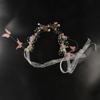 Imitation Pearl Children Headband Butterfly Girl Crown Birthday Crown Garland  Hanfu