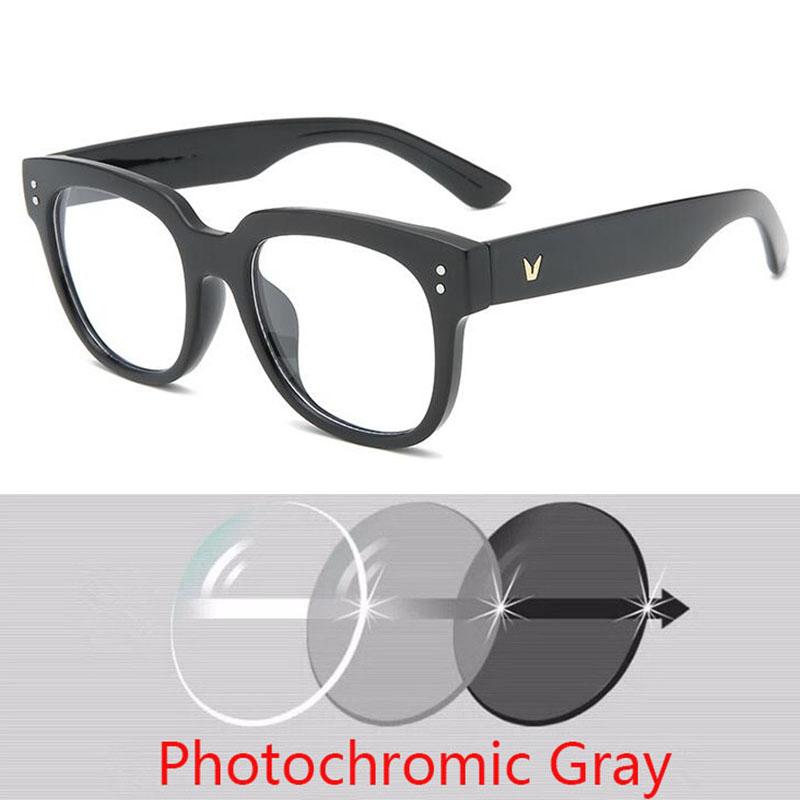 New Square Myopia Glasses Men Women Optical Prescription Eyewear 0 To -6.0 Diopter Lightweight Durable Frame
