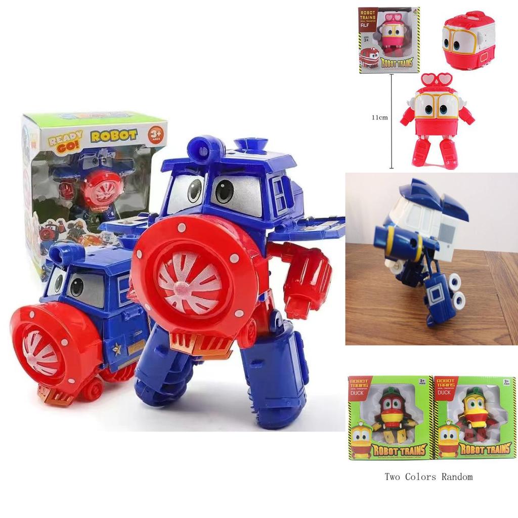 Robot Trains Rt Kay Transformer Train Figure Korean Animation Toy For Kids