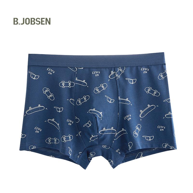 Men's Underwear Flat Leg Pants Mid Waist Size Breathable Four Corners Underwear