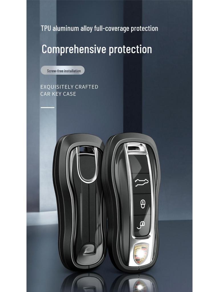 Porsche Key Case Shell for Panamera, Cayenne, Macan, 911