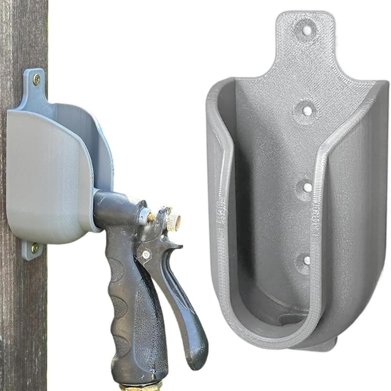 Heavy Duty 3D Printed Hose Sprayers Wall Bracket Garden Tool Storage Rack Weather Resistant Outdoor Organizer