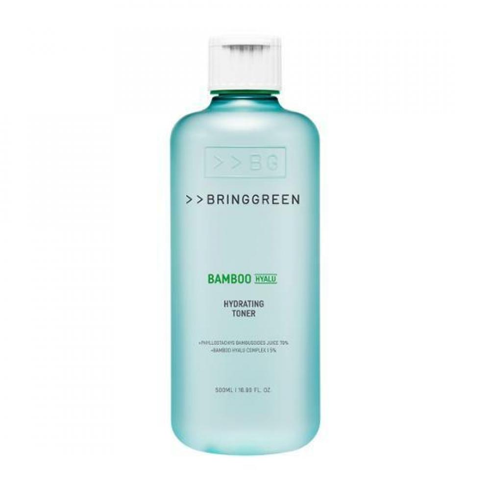 

Увлажняющий тоник Bring Green Bamboo Hyalu, 500 млНОВИНКА