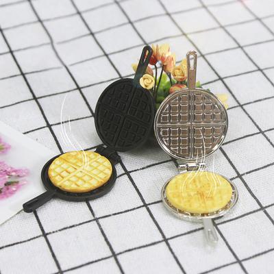 Miniatur Essen Spiel Kreative Szene Modell Puppenhaus Zubehör Mini Waffelform