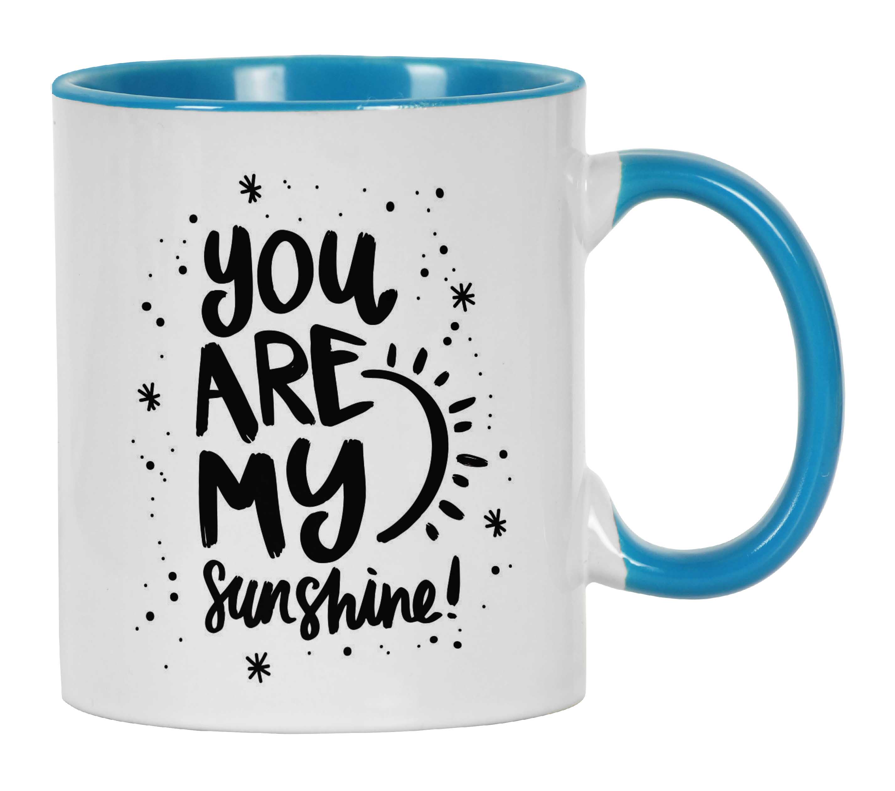 

Inkdotpot You Are My Sunshine Couple Quotes Ceramic Coffee Mug 11 Oz Great For Anniversary Engagement Bachelor and Bachelorette 11oz небо синє кольору