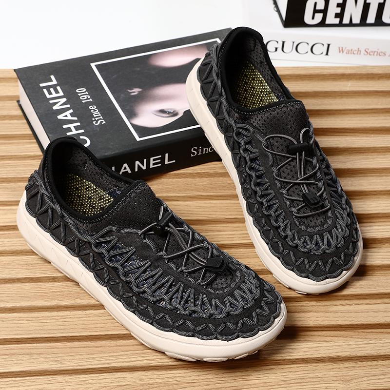 Summer Hand-woven Men's Sandals Men Casual Shoes Men Sneakers Beach Sandals Men Shoes