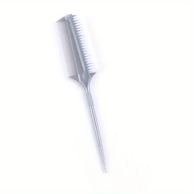 Professioneller Friseur-Doppelseiten-Färbekamm mit Nylon-Haarfärbepinsel Tönungskämme Haarfärbepinsel Haarstyling-Werkzeuge