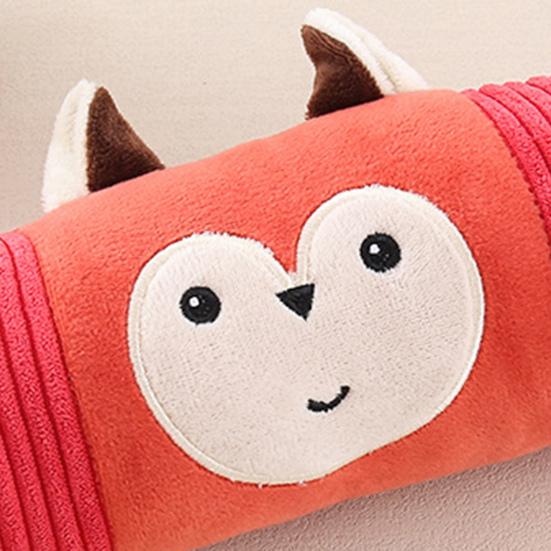 Pet Teeth Grinding Toy with Wrinkle Sound Mop Plush Texture Chewing Toy Emotional Comfort Lightweight Interactive Toy