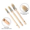 3Pack Trim Brush  Synthetic Sash Paint Brushes  Small Brushes For Window Wall, And Corner Precise Application